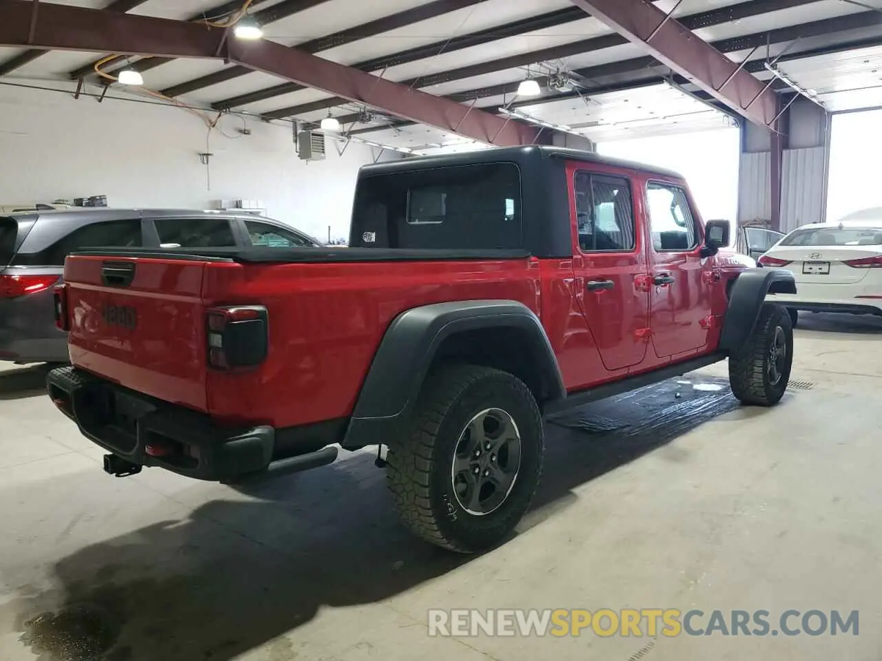 3 fotografías del automóvil dañado 1C6JJTBG8LL155550 JEEP GLADIATOR 2020