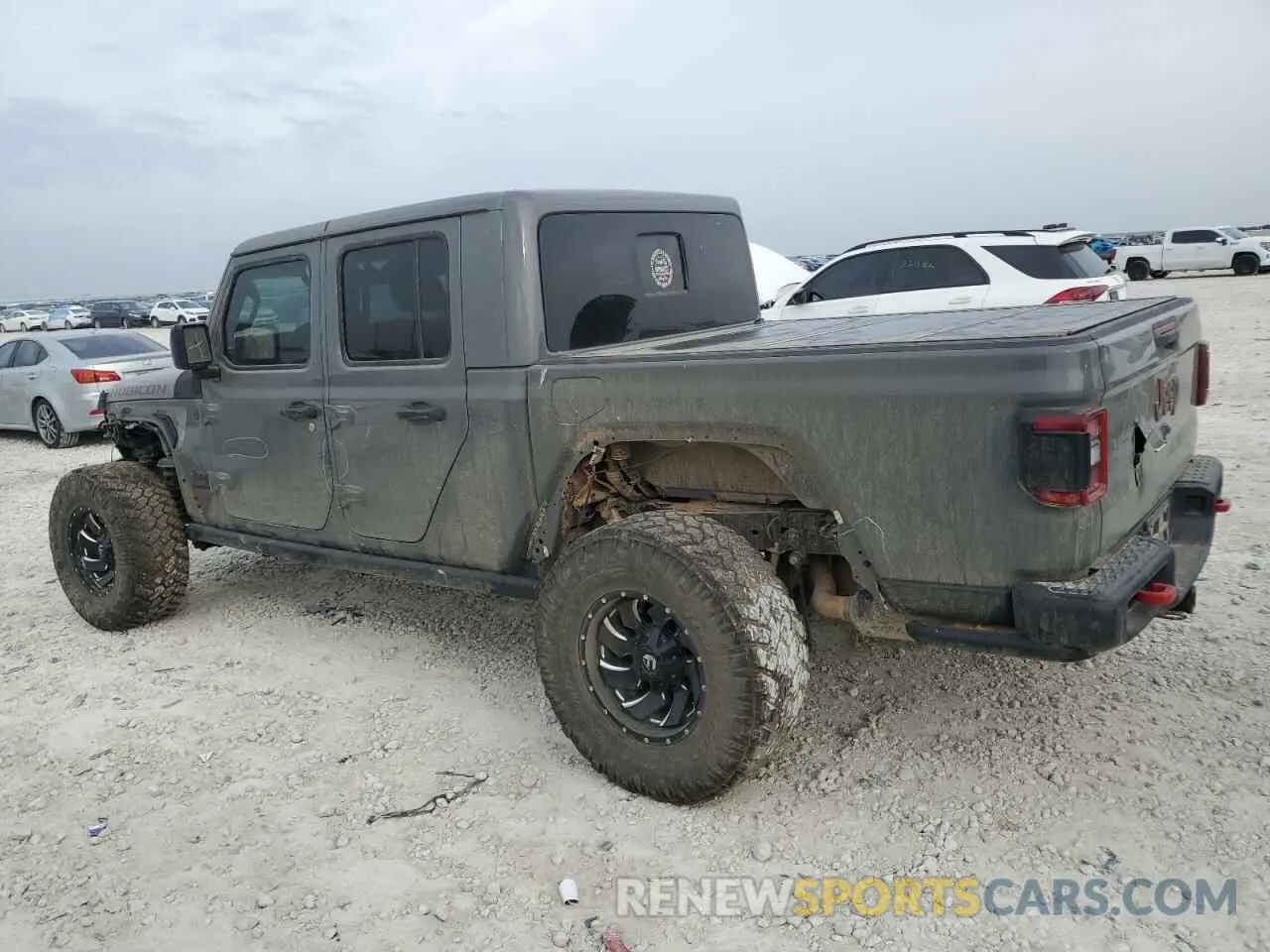 2 fotografías del automóvil dañado 1C6JJTBG9LL150356 JEEP GLADIATOR 2020