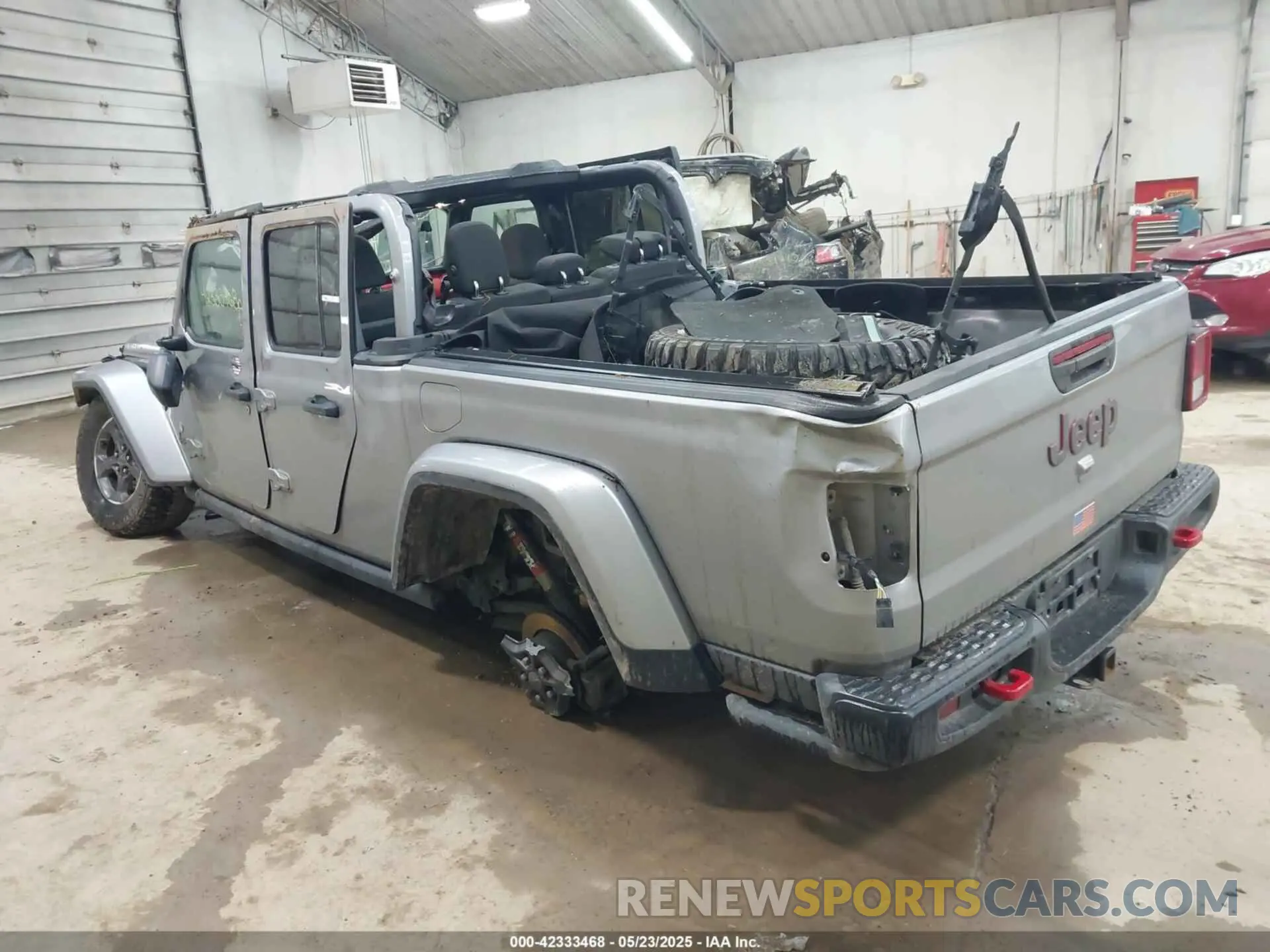3 fotografías del automóvil dañado 1C6JJTBGXLL136627 JEEP GLADIATOR 2020