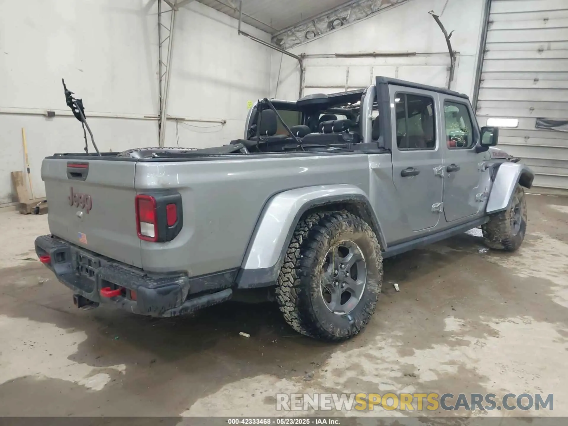 4 fotografías del automóvil dañado 1C6JJTBGXLL136627 JEEP GLADIATOR 2020