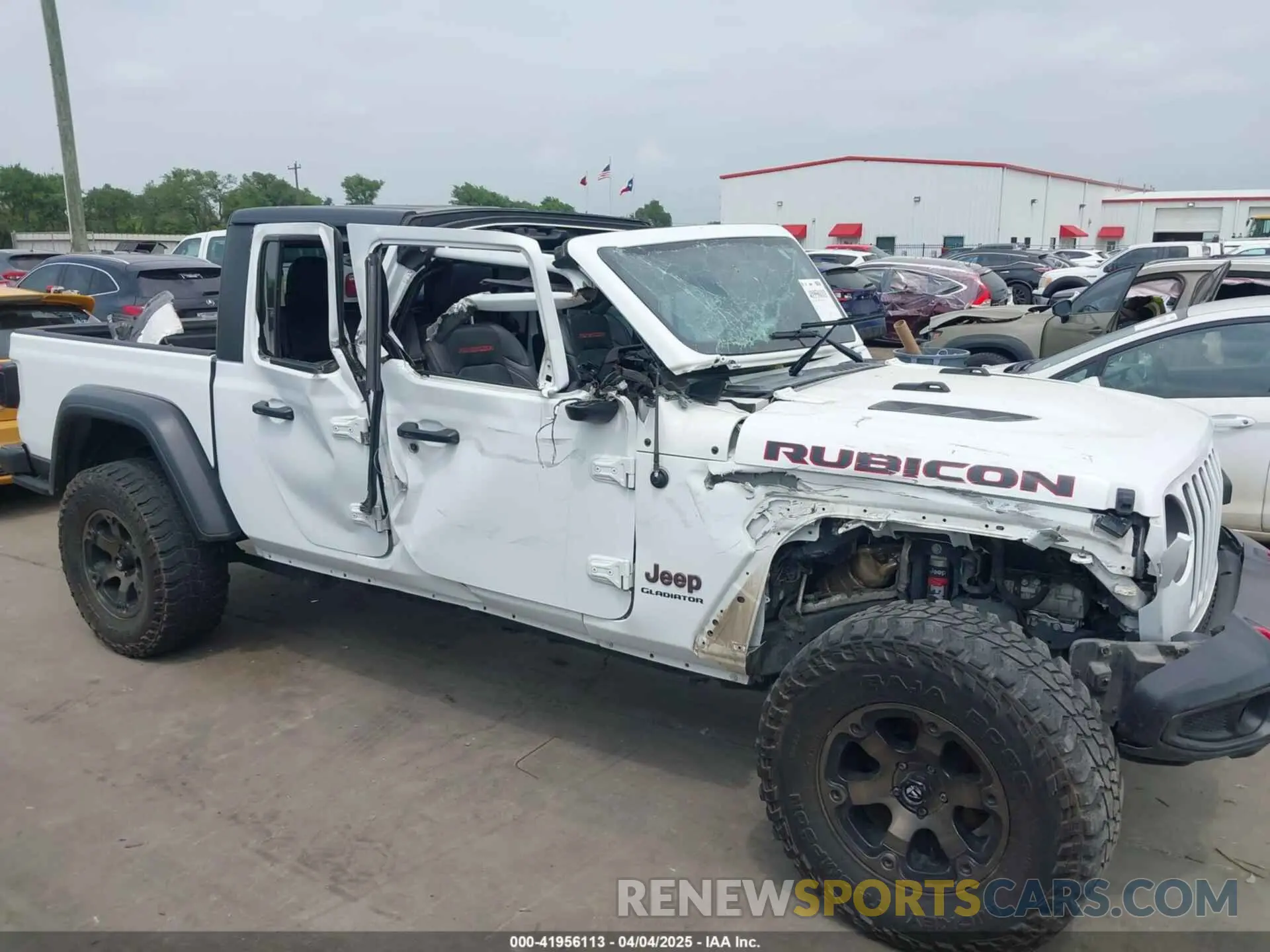 6 fotografías del automóvil dañado 1C6JJTBGXLL136711 JEEP GLADIATOR 2020