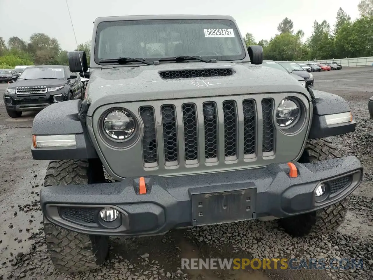 5 fotografías del automóvil dañado 1C6JJTEG9LL202452 JEEP GLADIATOR 2020