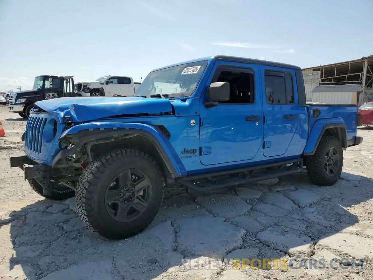1 fotografías del automóvil dañado 1C6HJTAG0ML560089 JEEP GLADIATOR 2021