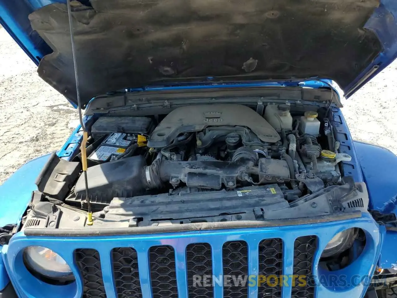 12 fotografías del automóvil dañado 1C6HJTAG0ML560089 JEEP GLADIATOR 2021