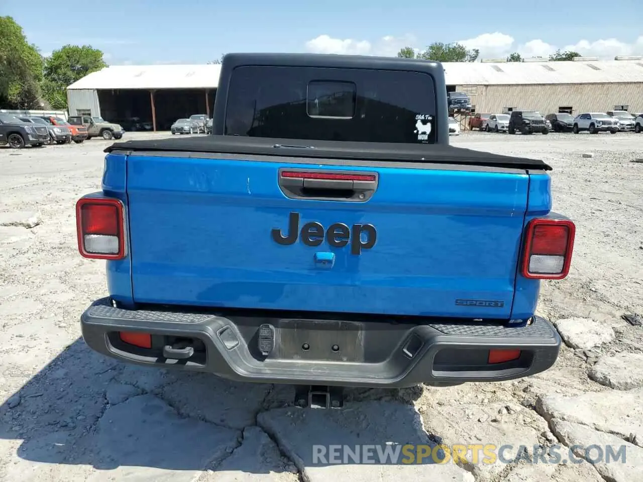 6 fotografías del automóvil dañado 1C6HJTAG0ML560089 JEEP GLADIATOR 2021
