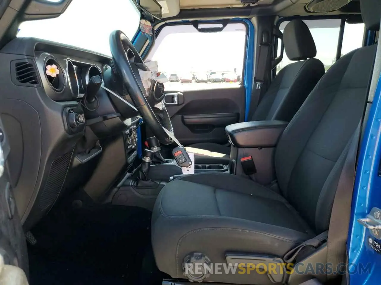 7 fotografías del automóvil dañado 1C6HJTAG0ML560089 JEEP GLADIATOR 2021