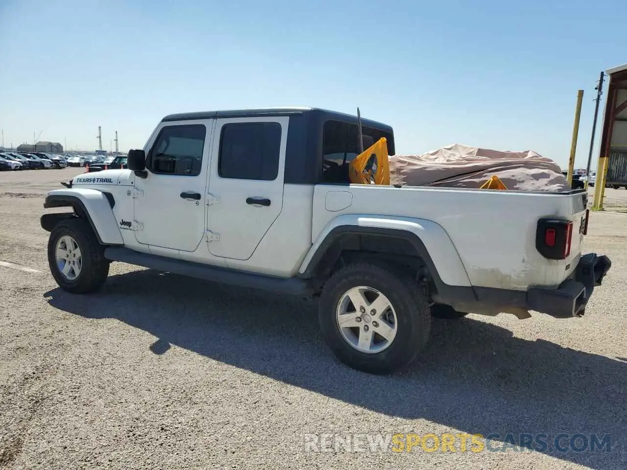 2 fotografías del automóvil dañado 1C6HJTAG2ML558764 JEEP GLADIATOR 2021