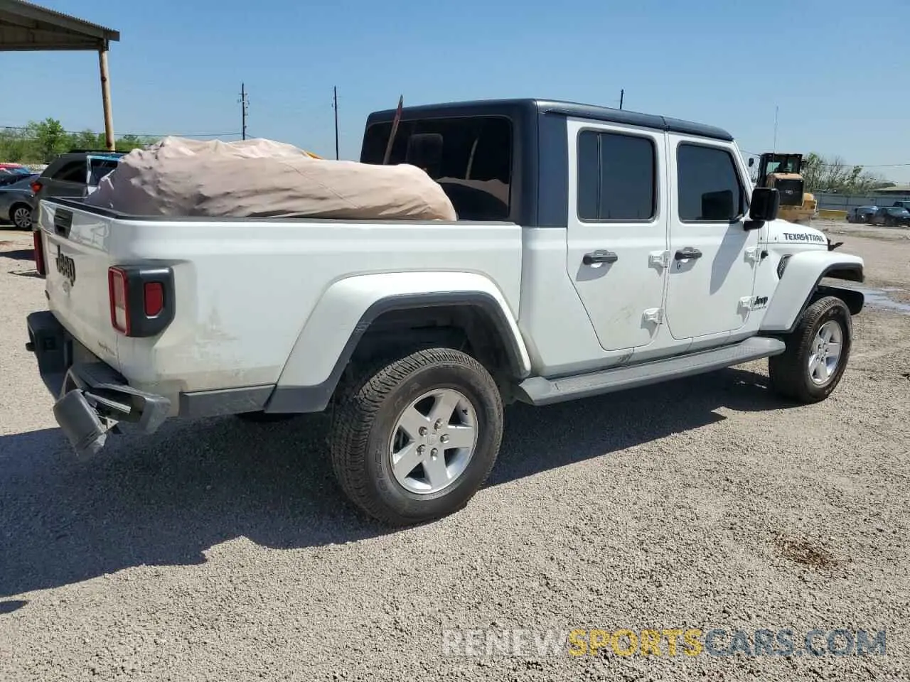 3 fotografías del automóvil dañado 1C6HJTAG2ML558764 JEEP GLADIATOR 2021