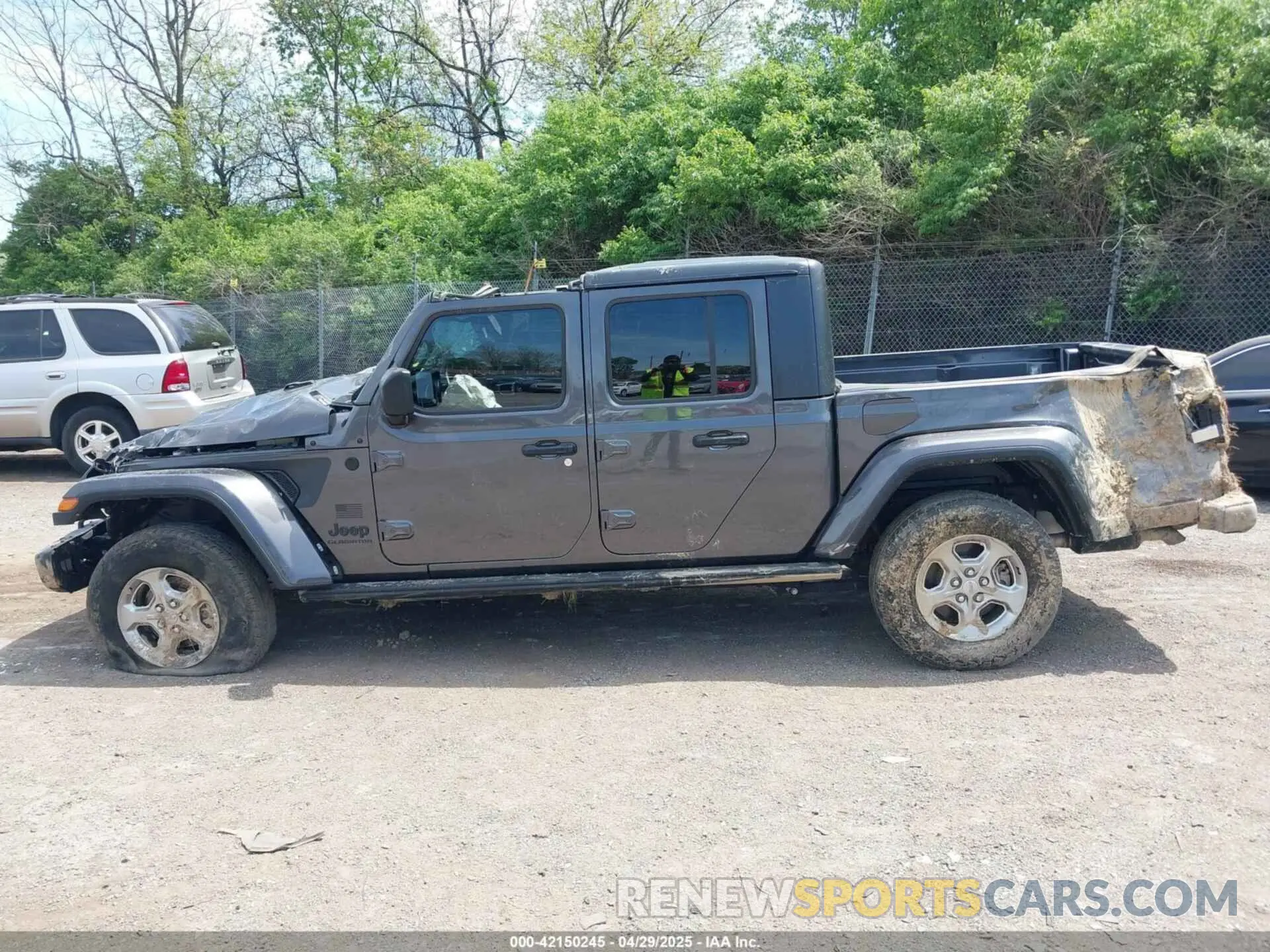 15 fotografías del automóvil dañado 1C6HJTAG3ML557932 JEEP GLADIATOR 2021
