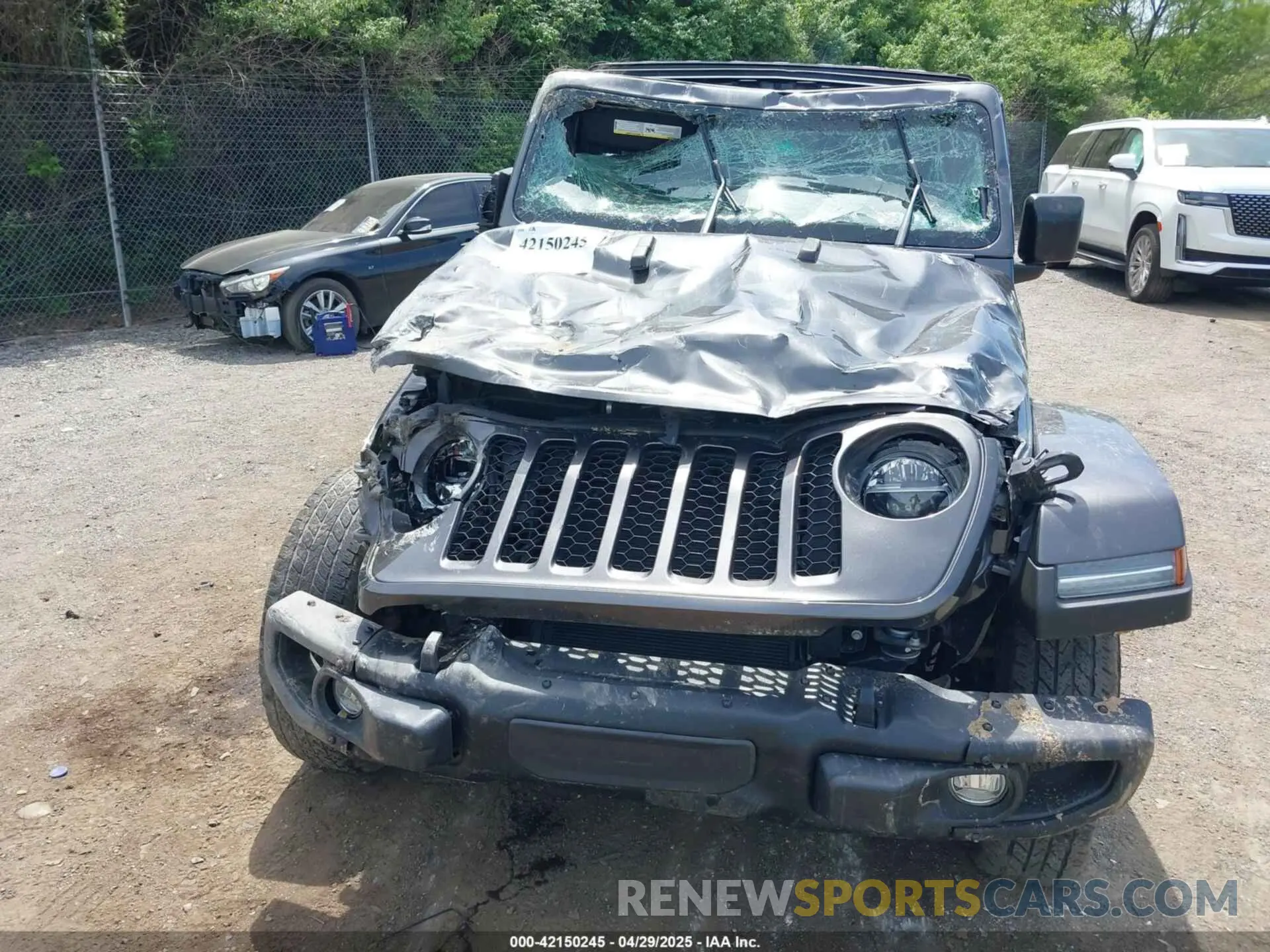 6 fotografías del automóvil dañado 1C6HJTAG3ML557932 JEEP GLADIATOR 2021