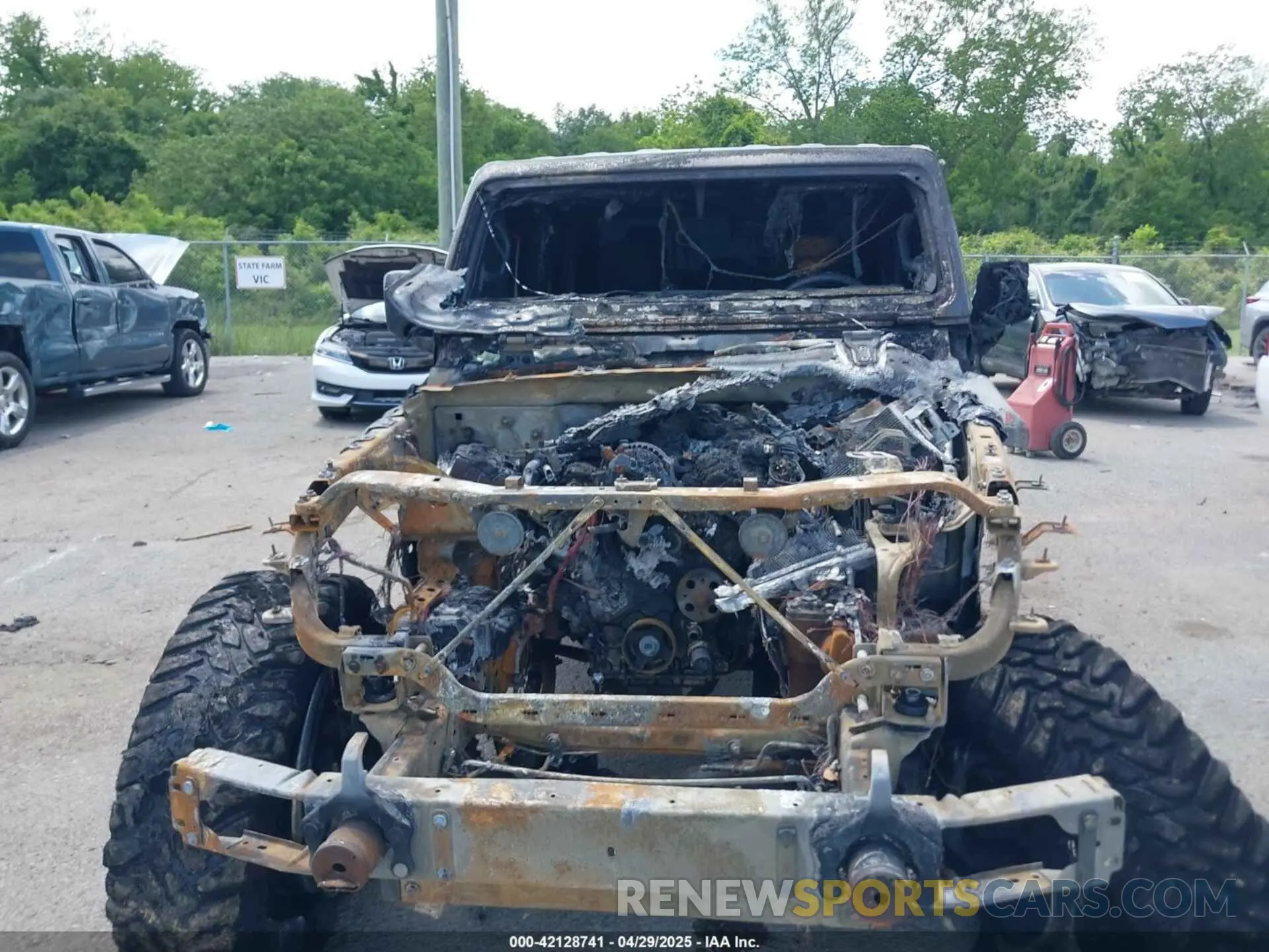 10 fotografías del automóvil dañado 1C6HJTAG4ML549497 JEEP GLADIATOR 2021