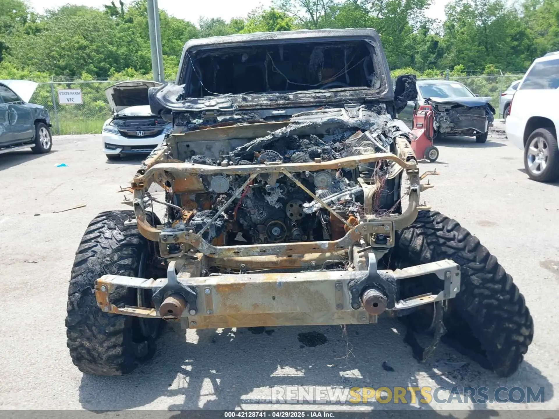 6 fotografías del automóvil dañado 1C6HJTAG4ML549497 JEEP GLADIATOR 2021