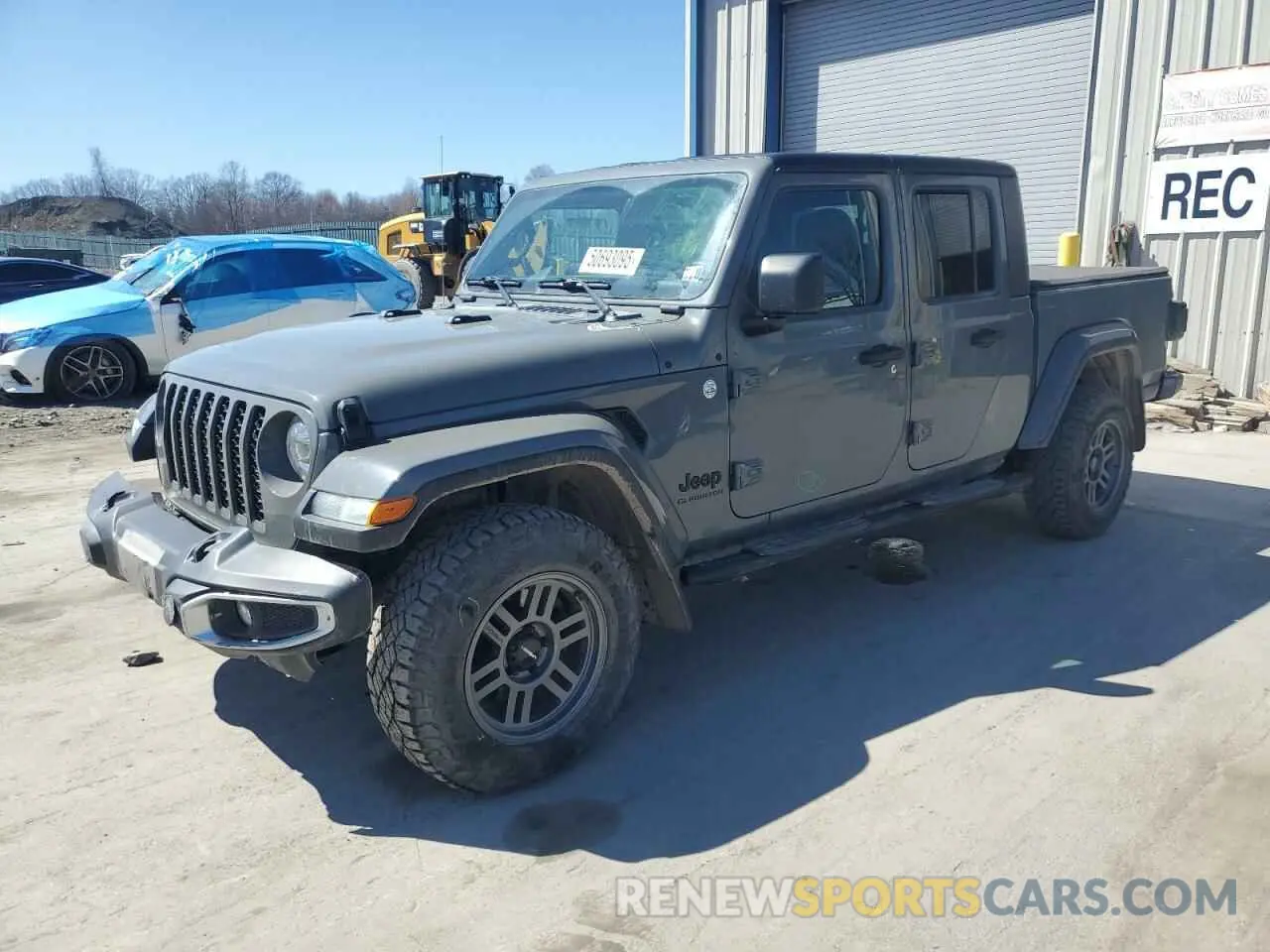 1 fotografías del automóvil dañado 1C6HJTAG5ML531803 JEEP GLADIATOR 2021