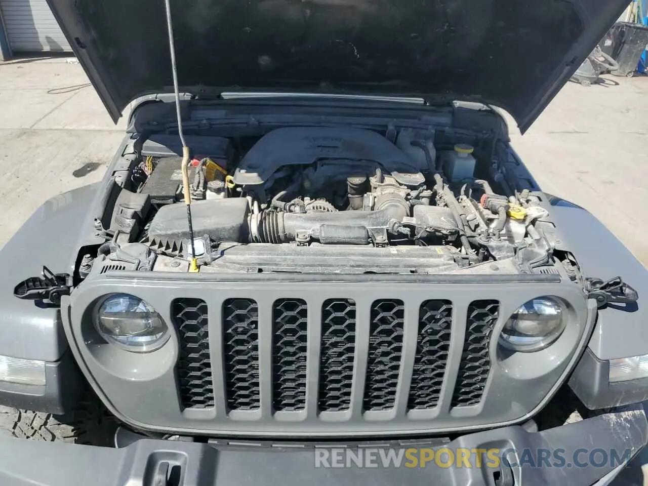 11 fotografías del automóvil dañado 1C6HJTAG5ML531803 JEEP GLADIATOR 2021