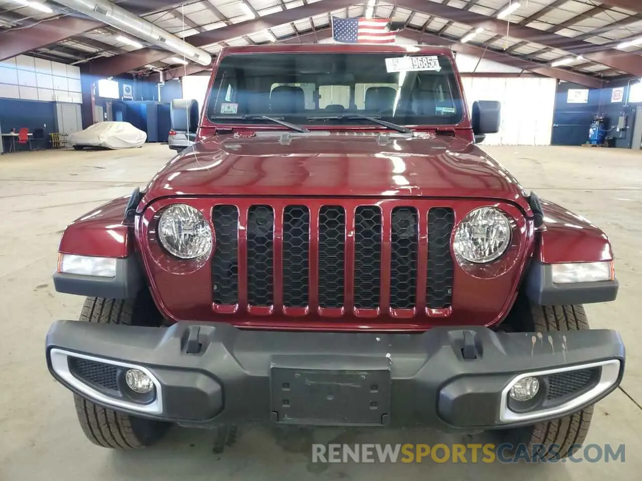 5 fotografías del automóvil dañado 1C6HJTAG5ML550870 JEEP GLADIATOR 2021
