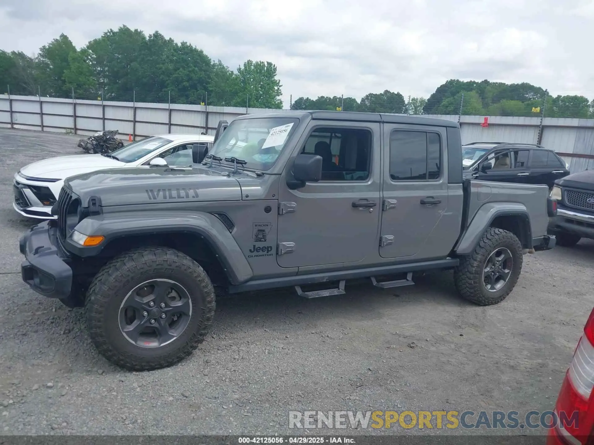 14 fotografías del automóvil dañado 1C6HJTAG5ML570892 JEEP GLADIATOR 2021