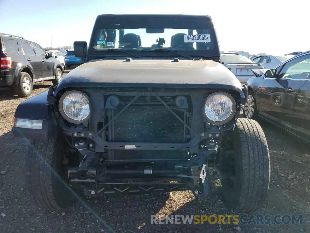 5 fotografías del automóvil dañado 1C6HJTAG5ML605978 JEEP GLADIATOR 2021