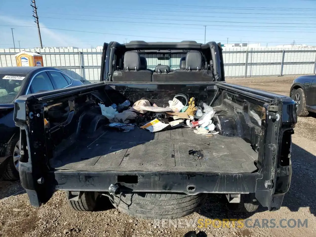 6 fotografías del automóvil dañado 1C6HJTAG5ML605978 JEEP GLADIATOR 2021