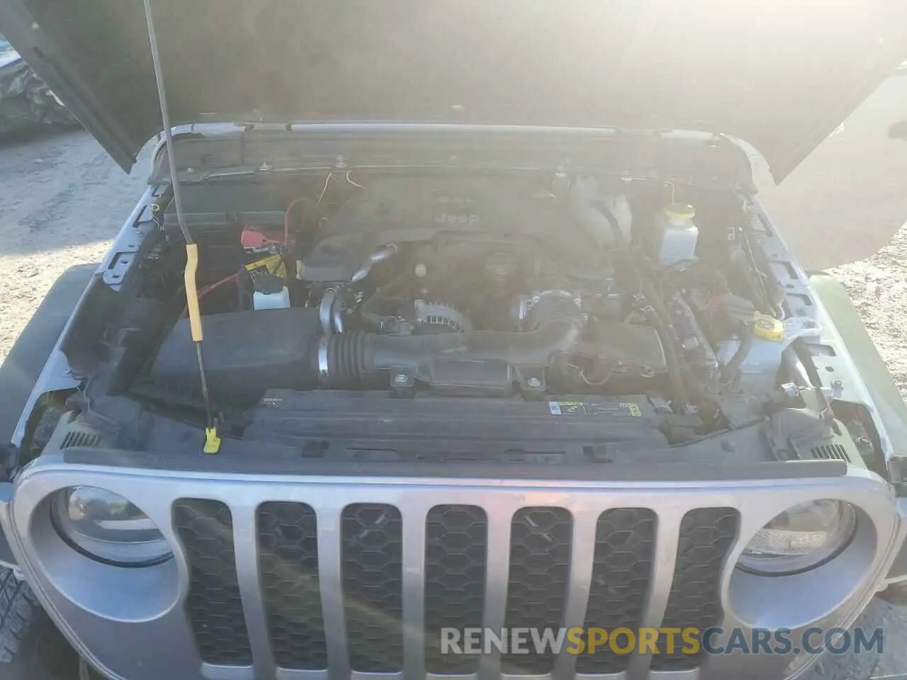 11 fotografías del automóvil dañado 1C6HJTAG6ML533074 JEEP GLADIATOR 2021