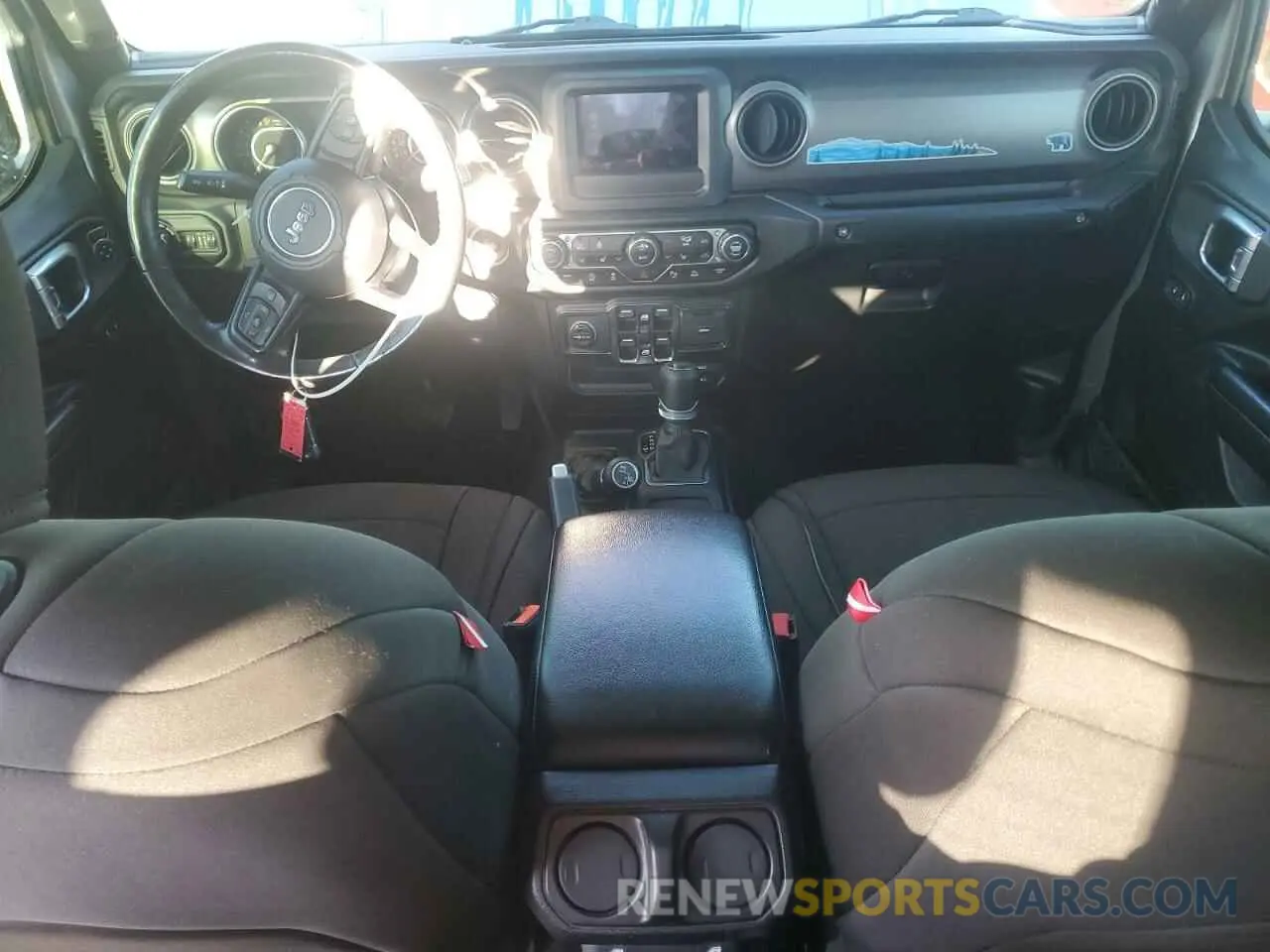 8 fotografías del automóvil dañado 1C6HJTAG6ML533074 JEEP GLADIATOR 2021