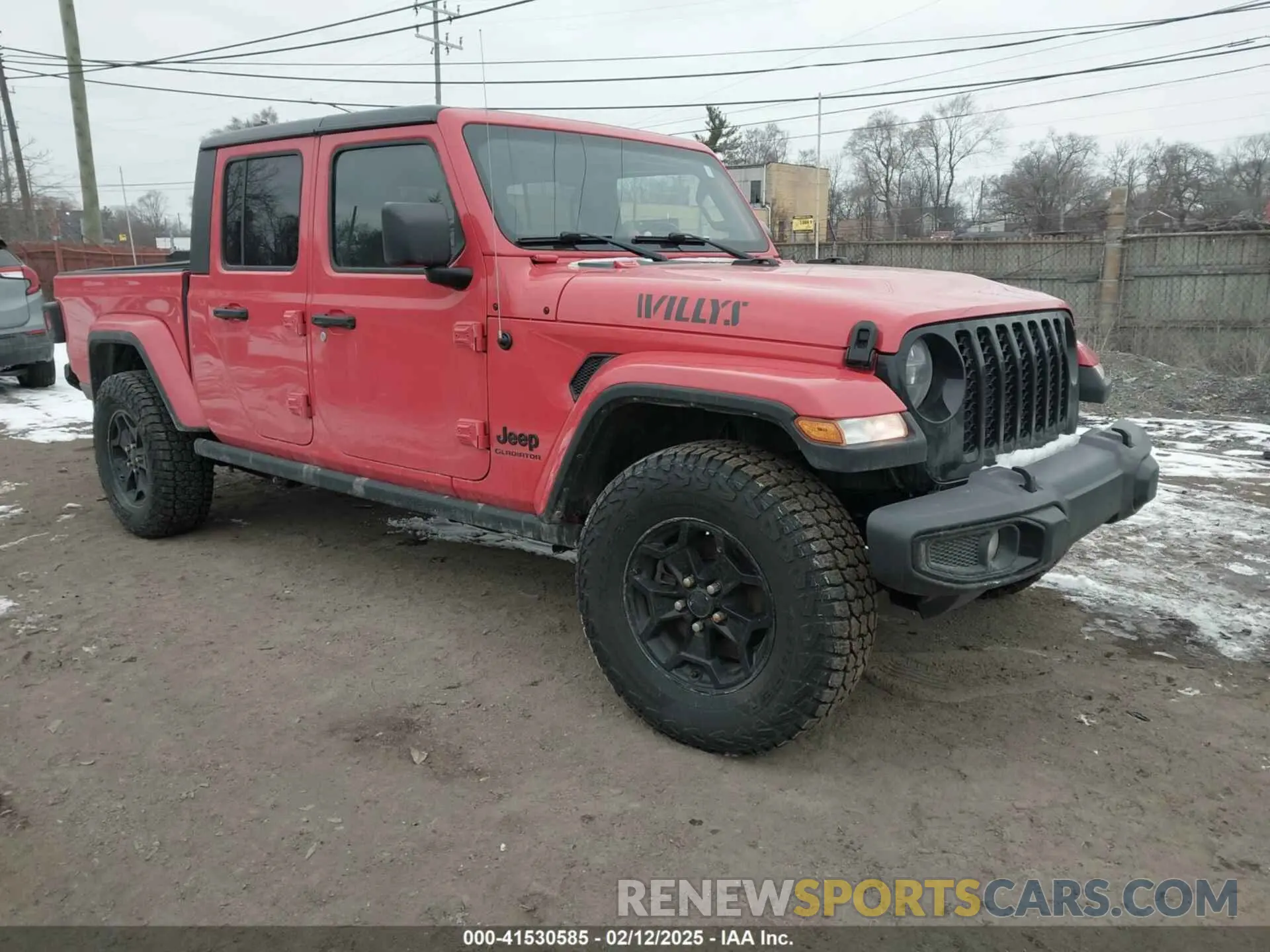 1 fotografías del automóvil dañado 1C6HJTAG6ML550649 JEEP GLADIATOR 2021