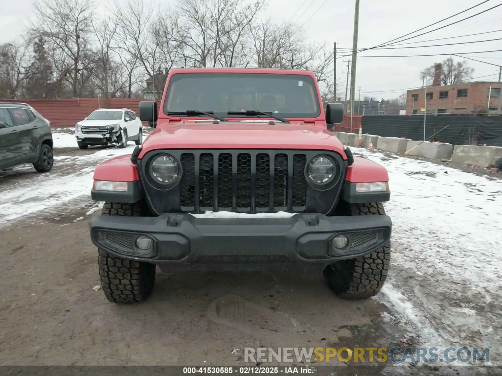 12 fotografías del automóvil dañado 1C6HJTAG6ML550649 JEEP GLADIATOR 2021