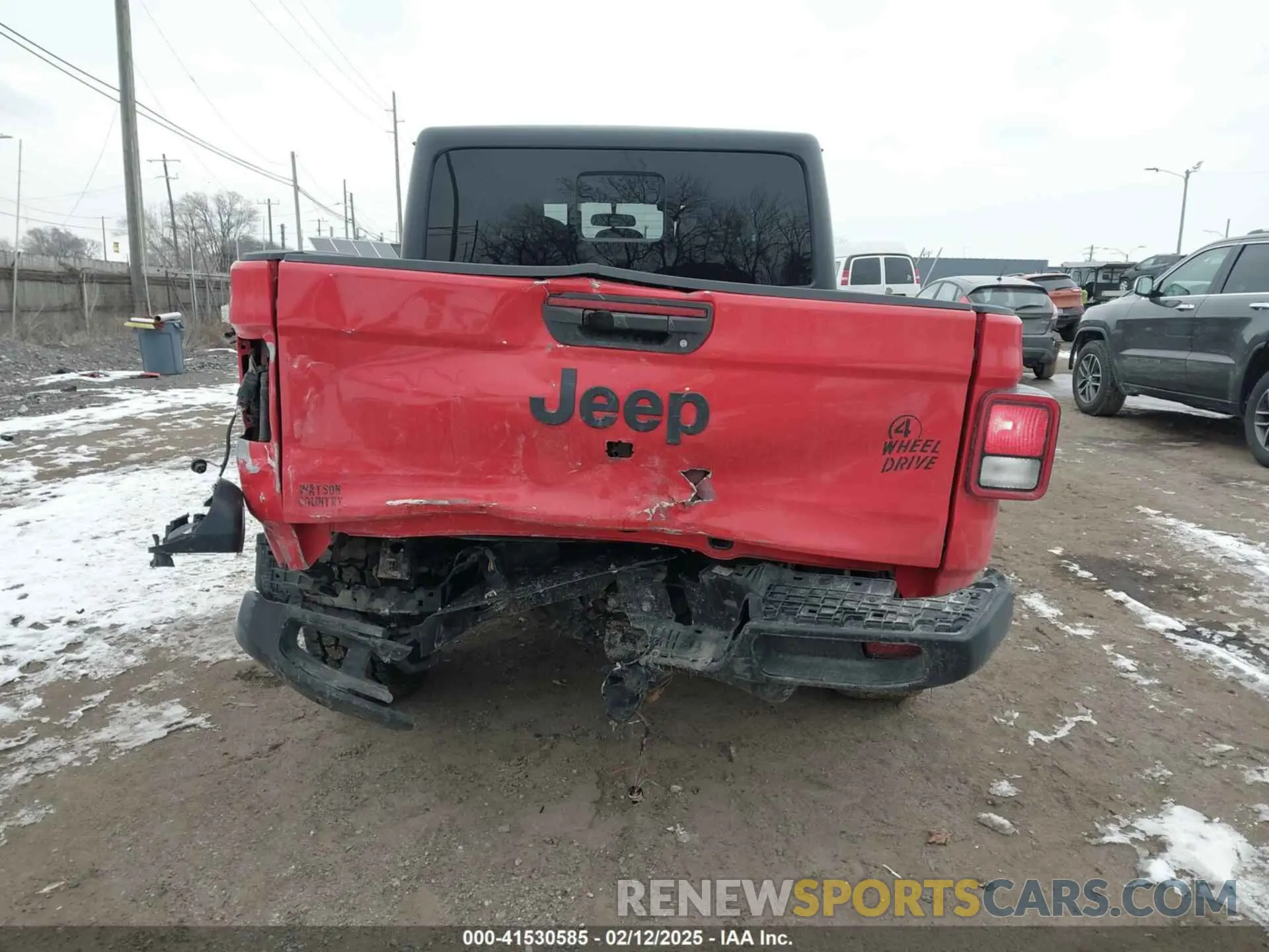 16 fotografías del automóvil dañado 1C6HJTAG6ML550649 JEEP GLADIATOR 2021