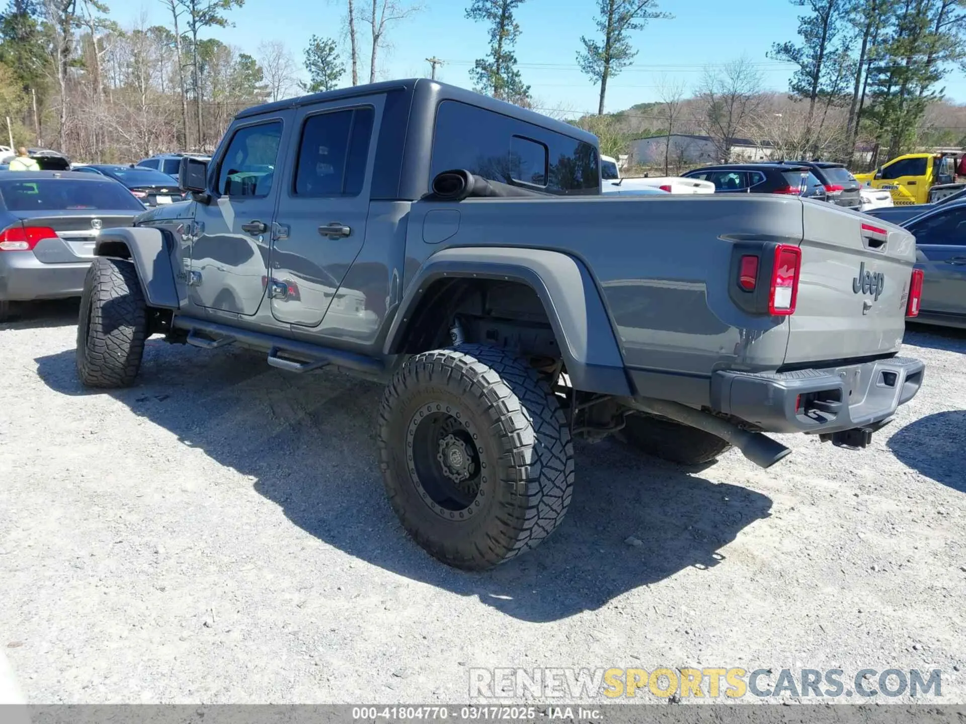 3 fotografías del automóvil dañado 1C6HJTAG6ML579715 JEEP GLADIATOR 2021