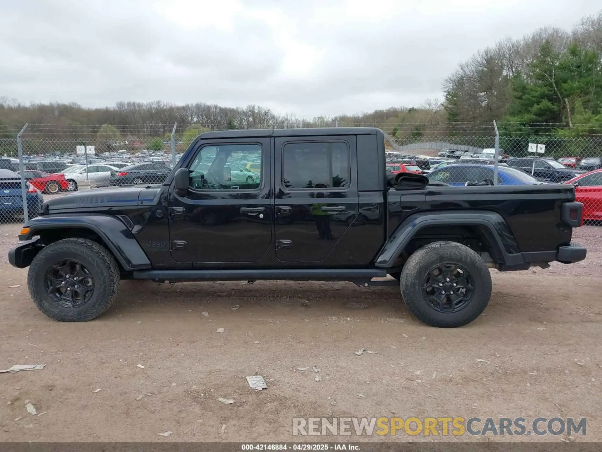 15 fotografías del automóvil dañado 1C6HJTAG7ML542804 JEEP GLADIATOR 2021