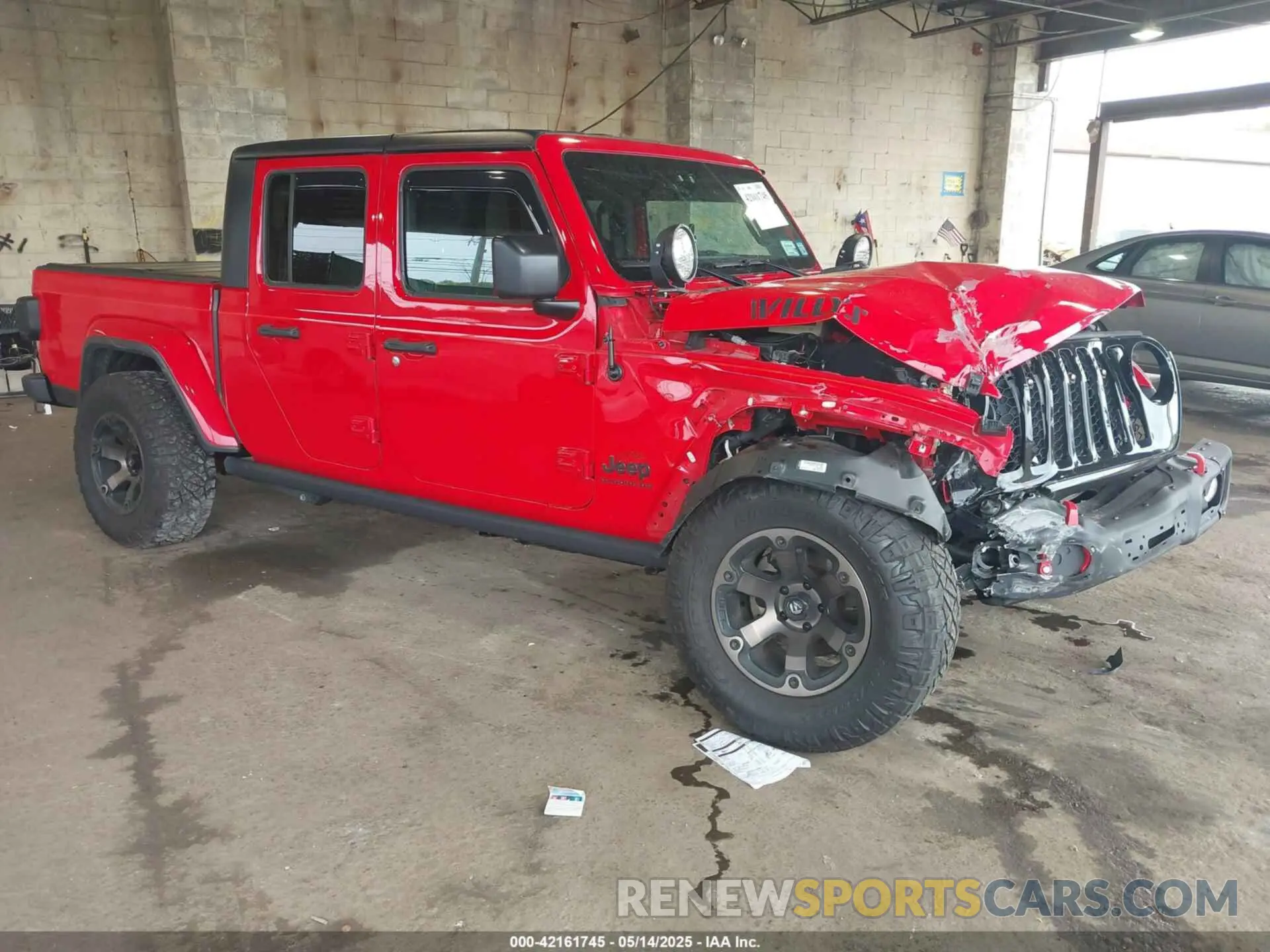 1 fotografías del automóvil dañado 1C6HJTAG7ML602130 JEEP GLADIATOR 2021