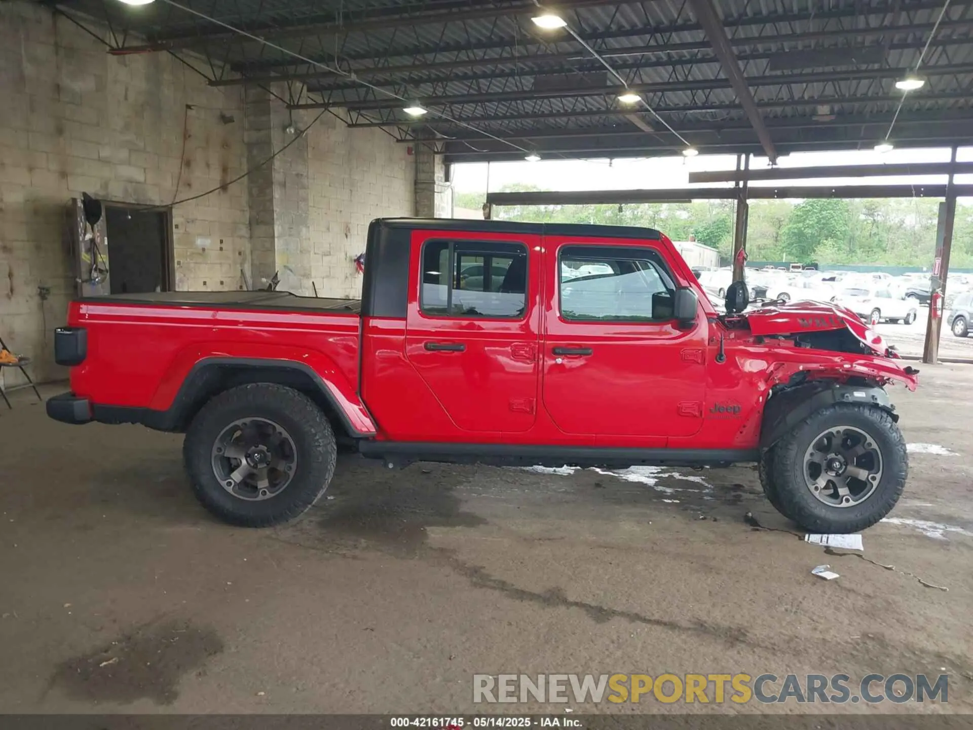 14 fotografías del automóvil dañado 1C6HJTAG7ML602130 JEEP GLADIATOR 2021