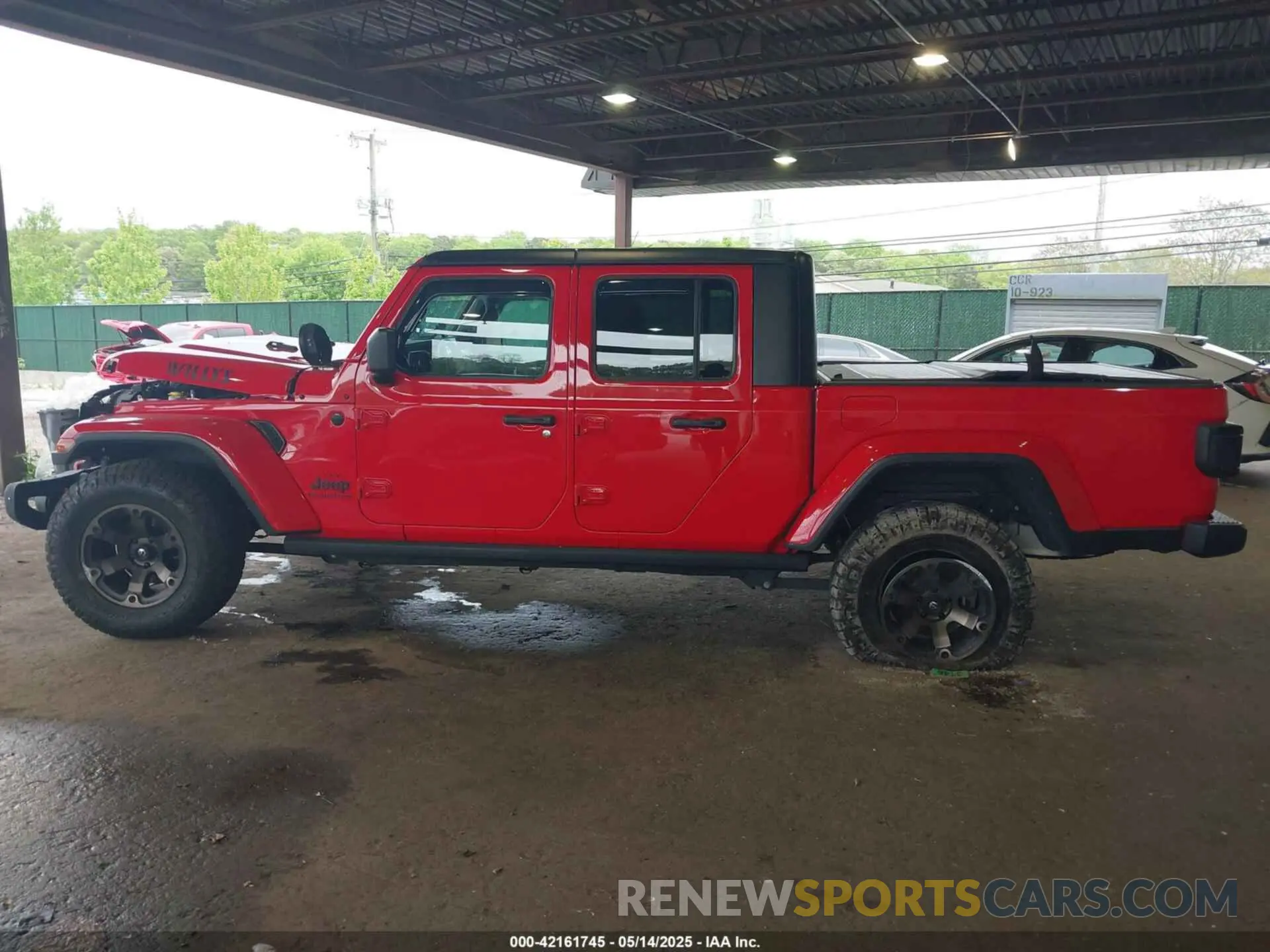 15 fotografías del automóvil dañado 1C6HJTAG7ML602130 JEEP GLADIATOR 2021
