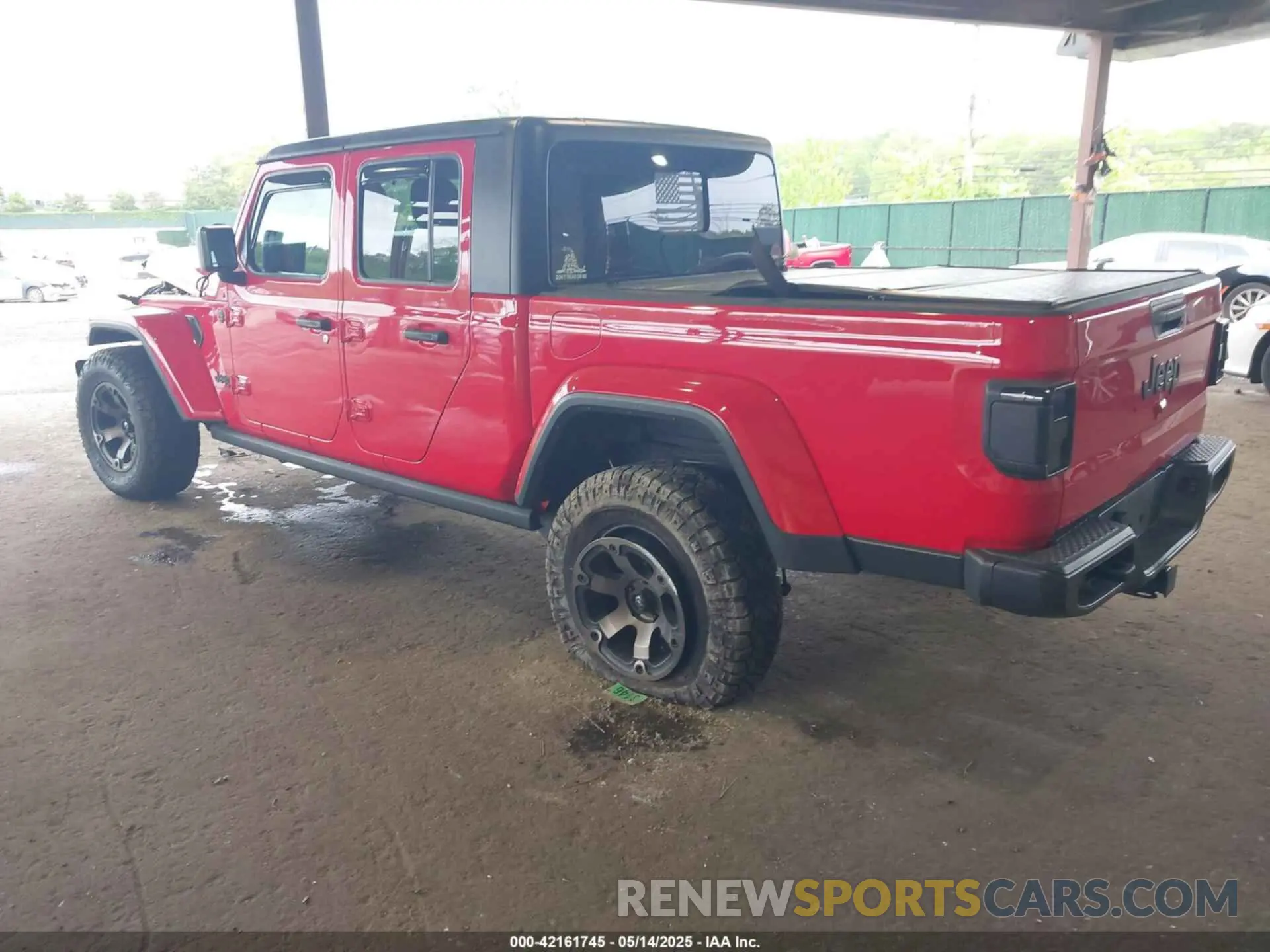 3 fotografías del automóvil dañado 1C6HJTAG7ML602130 JEEP GLADIATOR 2021