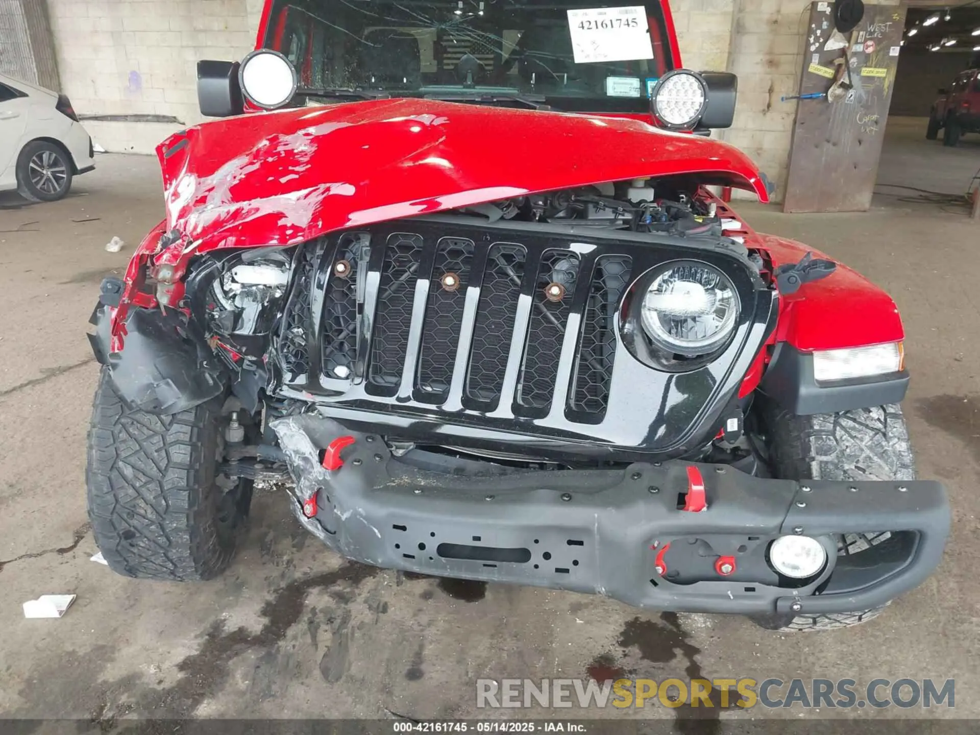 6 fotografías del automóvil dañado 1C6HJTAG7ML602130 JEEP GLADIATOR 2021