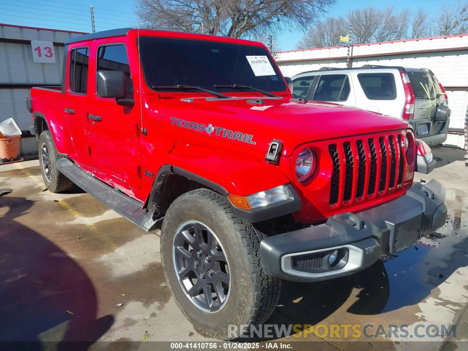 1 fotografías del automóvil dañado 1C6HJTAG7ML609661 JEEP GLADIATOR 2021
