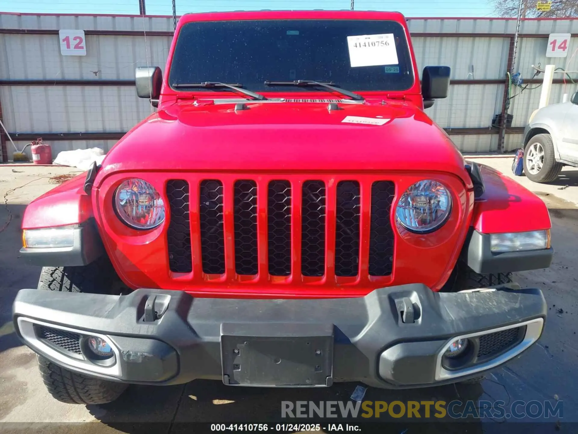 12 fotografías del automóvil dañado 1C6HJTAG7ML609661 JEEP GLADIATOR 2021