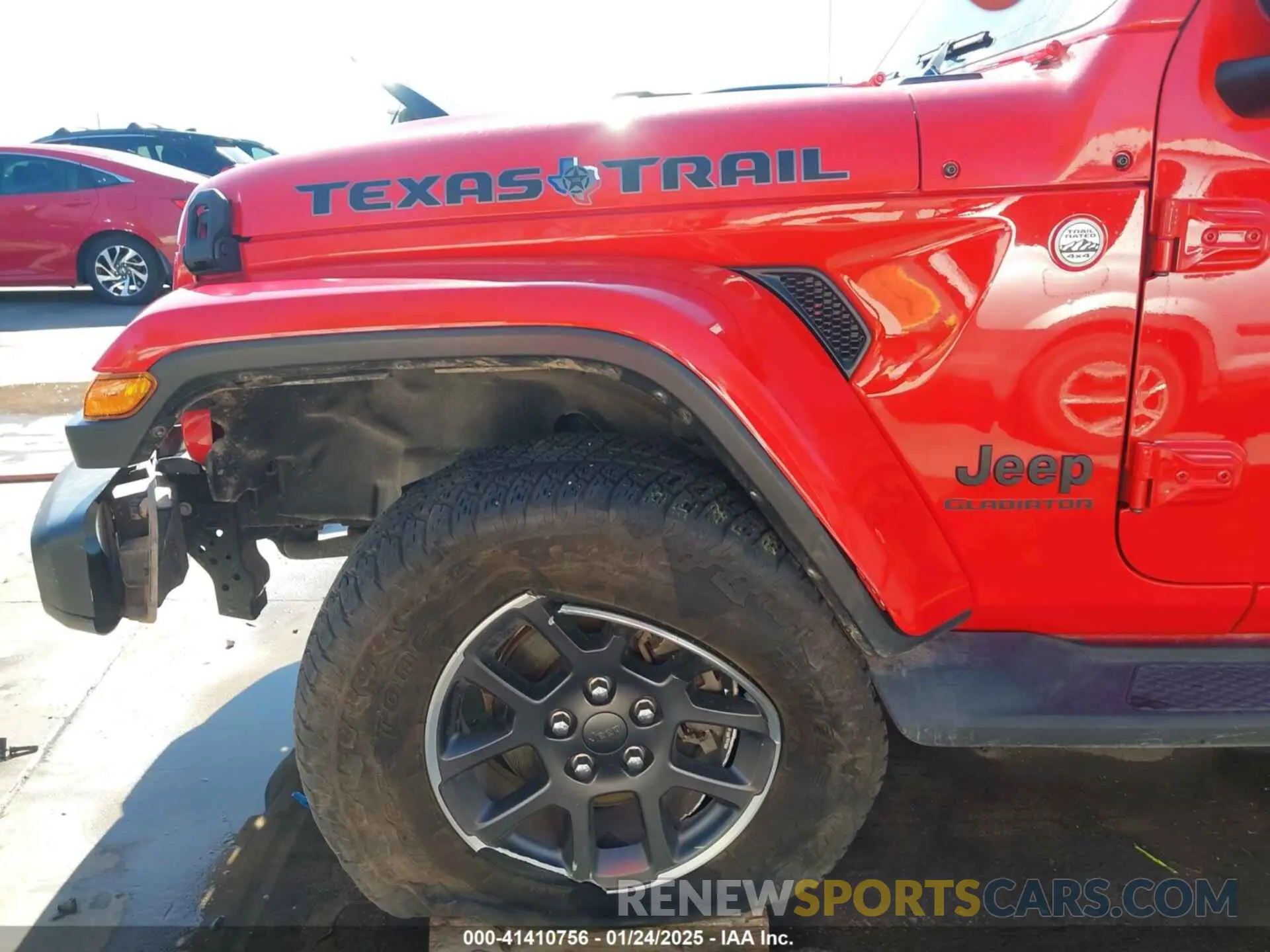 17 fotografías del automóvil dañado 1C6HJTAG7ML609661 JEEP GLADIATOR 2021