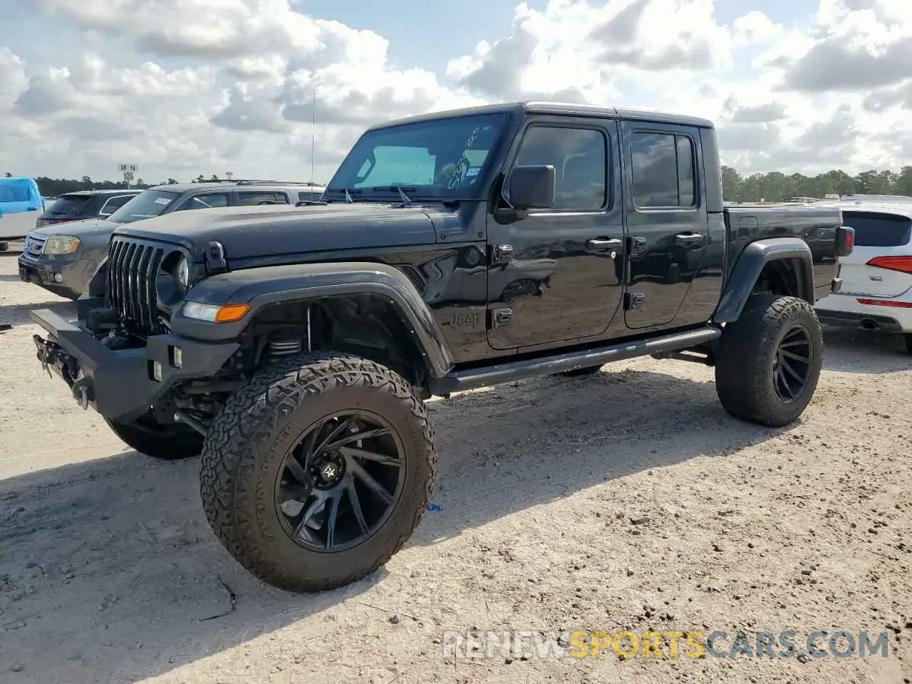 1 fotografías del automóvil dañado 1C6HJTAG8ML580882 JEEP GLADIATOR 2021