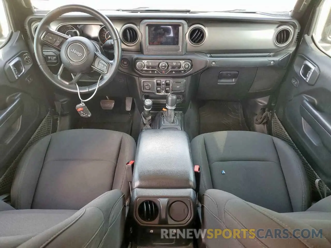 8 fotografías del automóvil dañado 1C6HJTAG8ML580882 JEEP GLADIATOR 2021