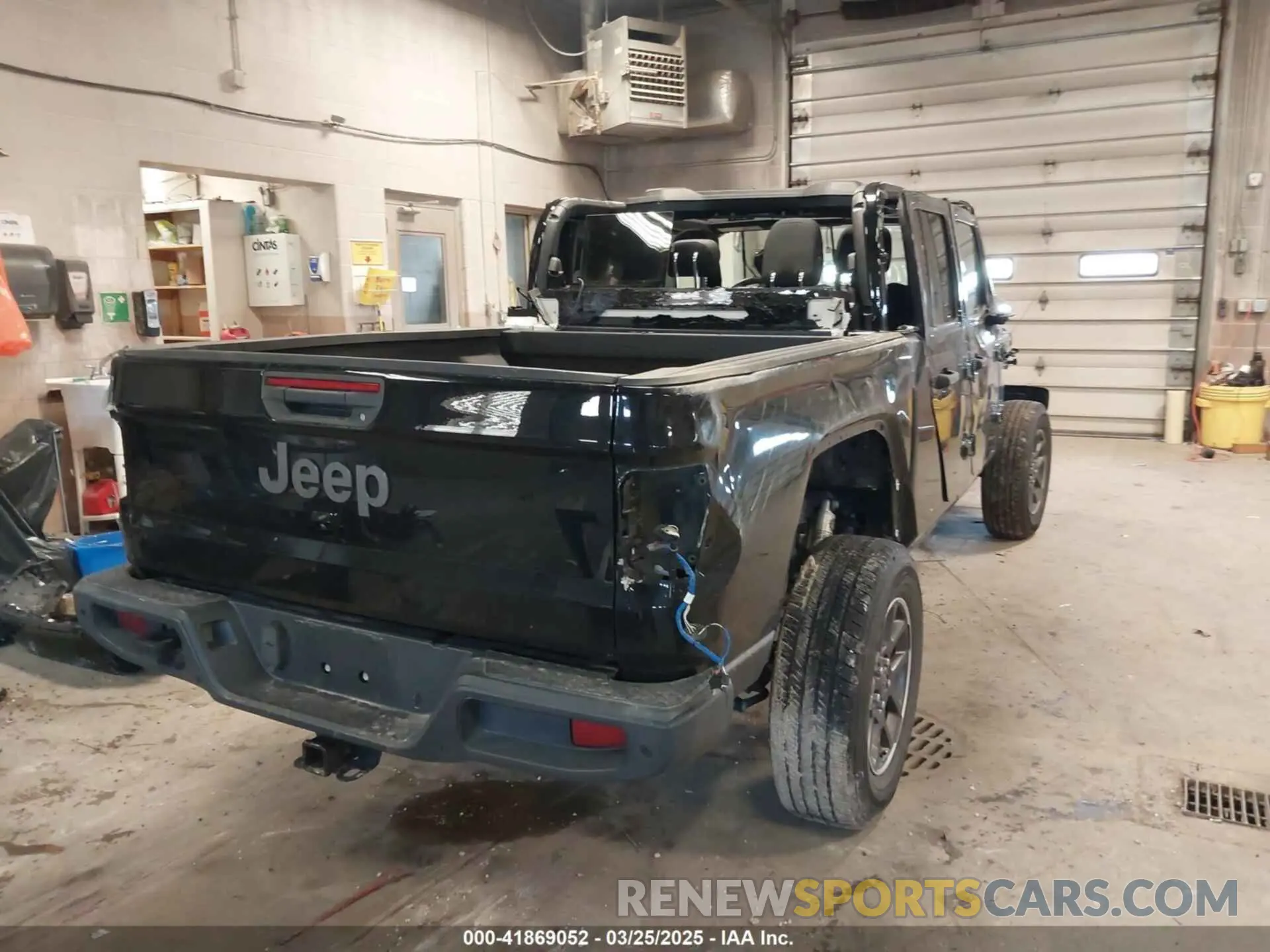 4 fotografías del automóvil dañado 1C6HJTAGXML514043 JEEP GLADIATOR 2021
