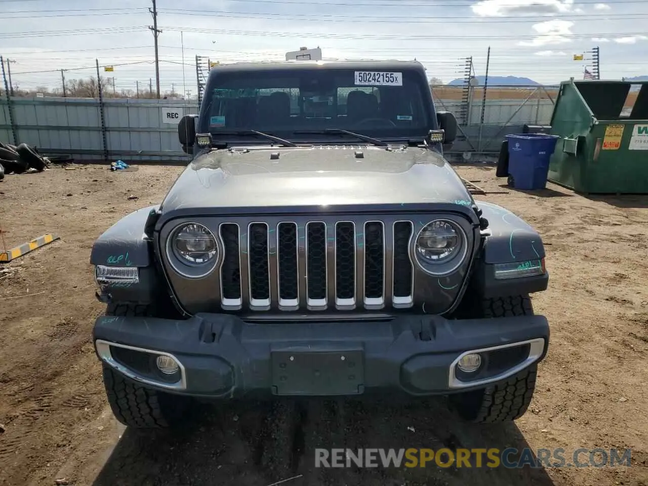 5 fotografías del automóvil dañado 1C6HJTFG0ML603872 JEEP GLADIATOR 2021