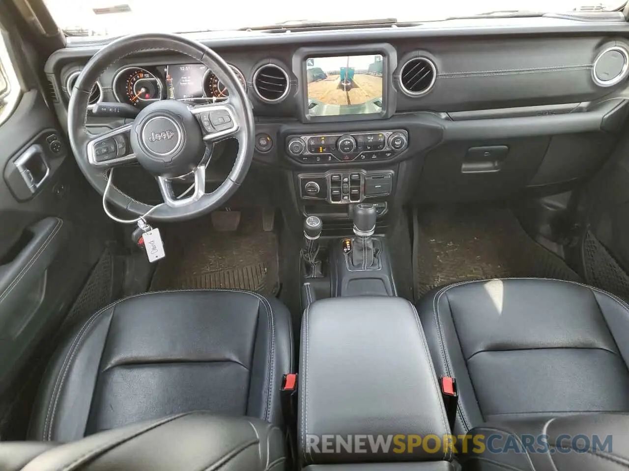 8 fotografías del automóvil dañado 1C6HJTFG0ML603872 JEEP GLADIATOR 2021