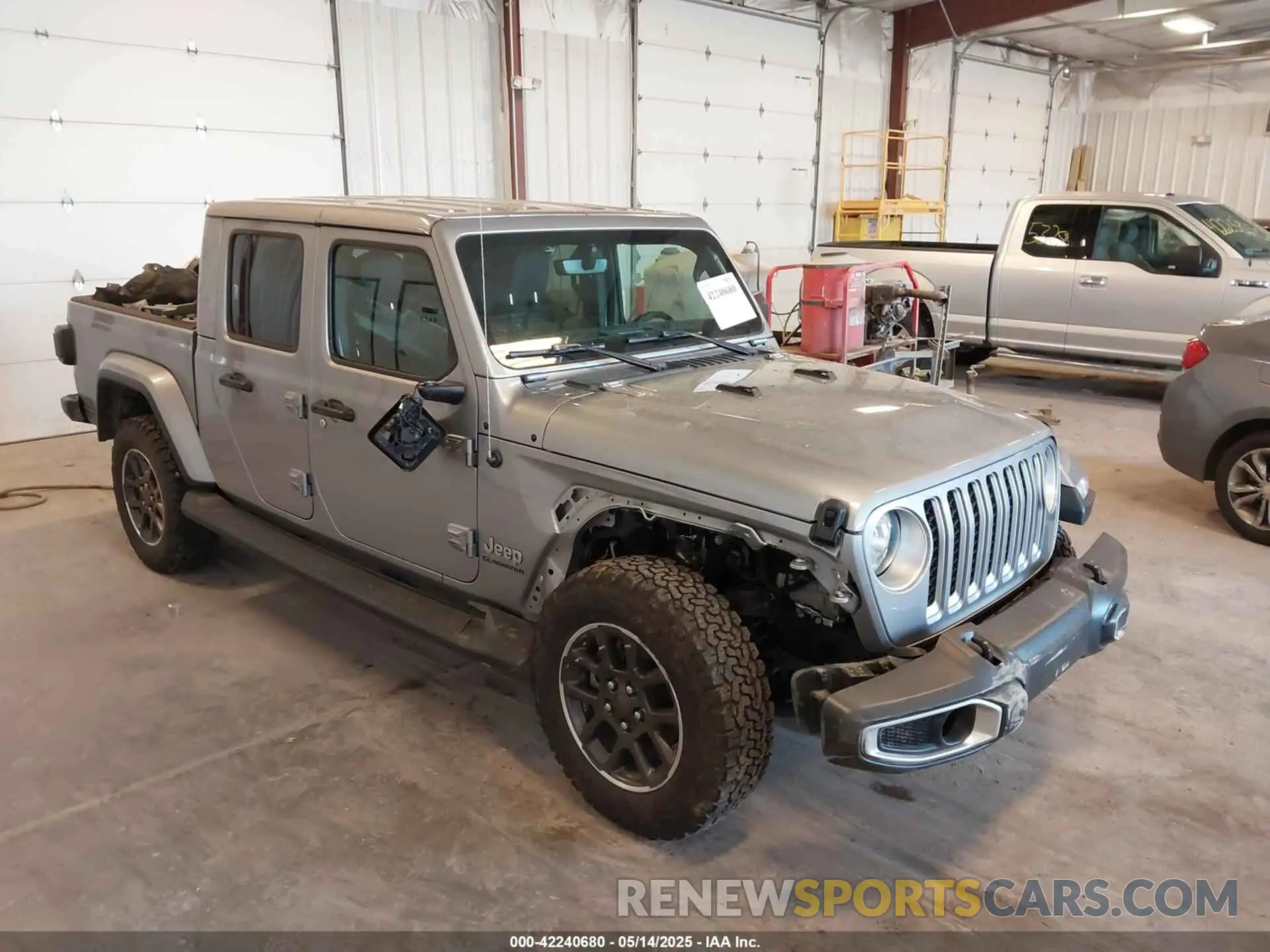 1 fotografías del automóvil dañado 1C6HJTFG1ML556741 JEEP GLADIATOR 2021