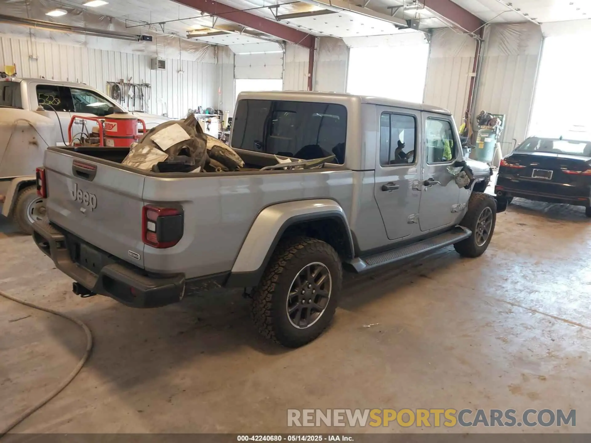 4 fotografías del automóvil dañado 1C6HJTFG1ML556741 JEEP GLADIATOR 2021