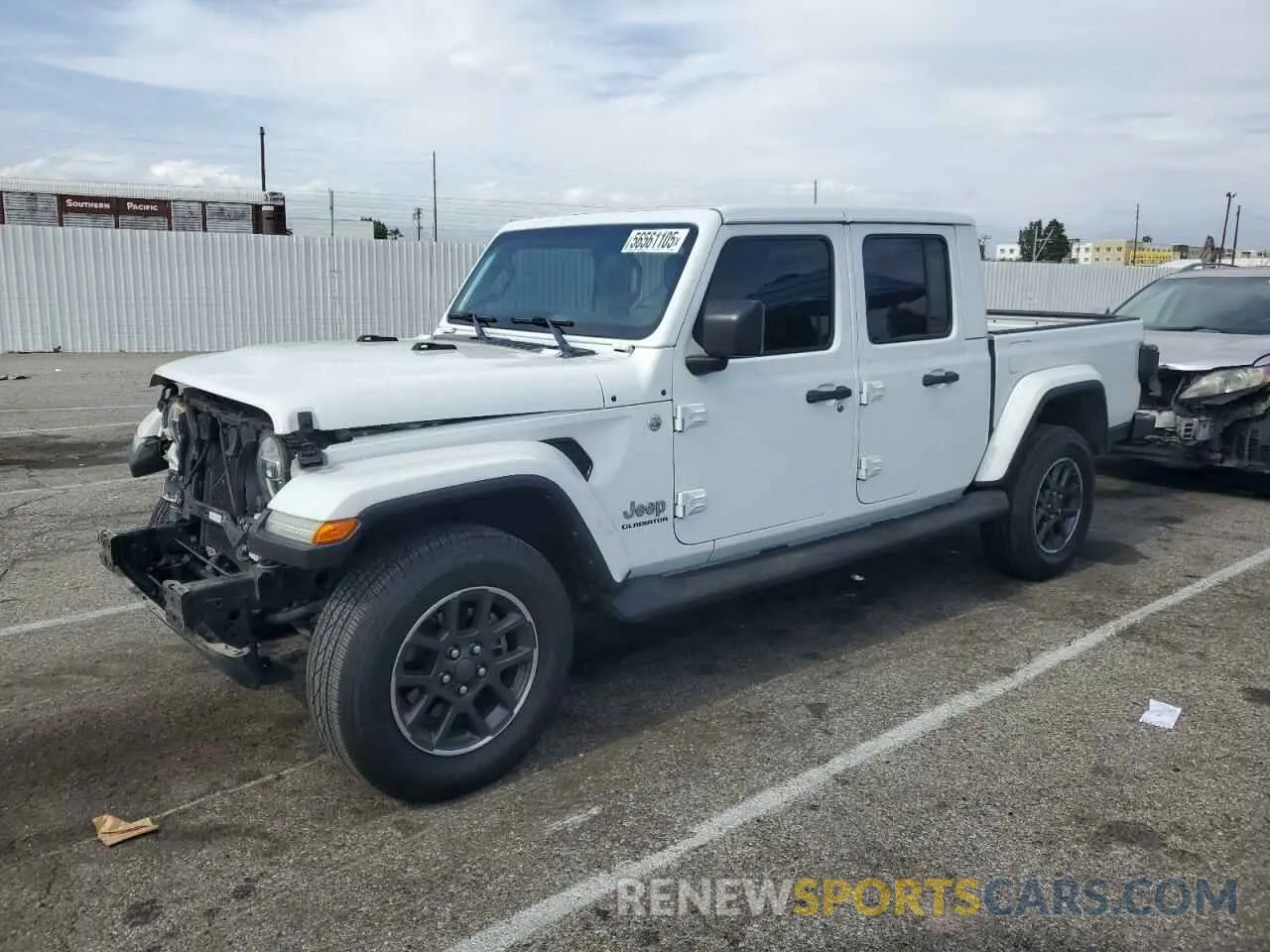 1 fotografías del automóvil dañado 1C6HJTFG2ML566243 JEEP GLADIATOR 2021