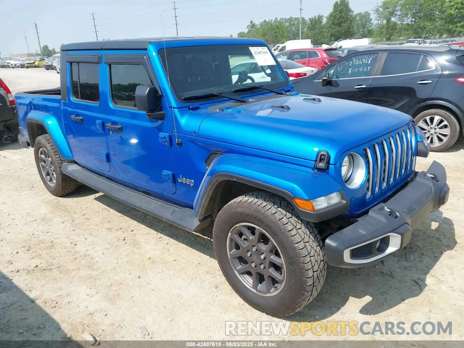1 fotografías del automóvil dañado 1C6HJTFG2ML617322 JEEP GLADIATOR 2021