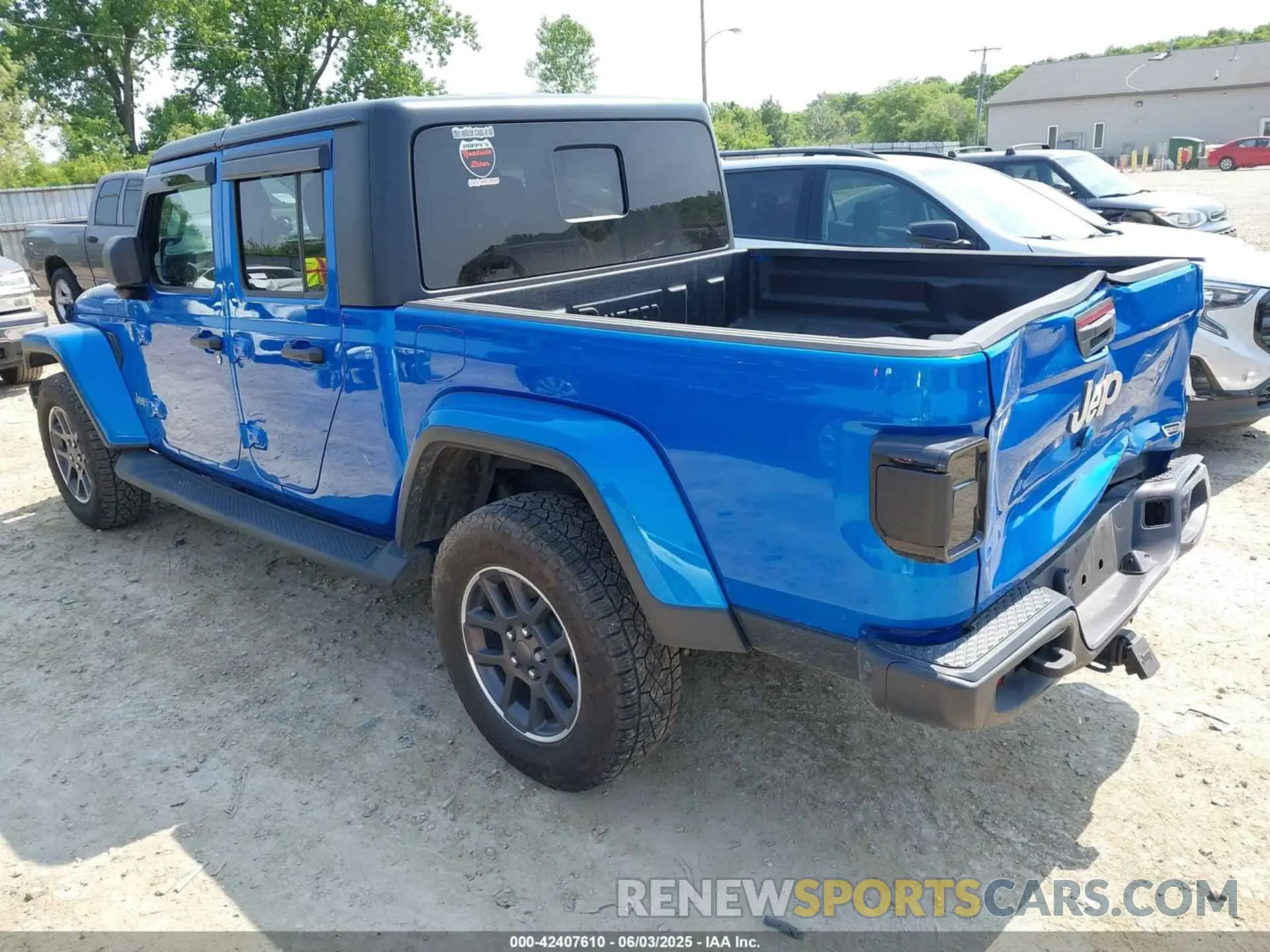 3 fotografías del automóvil dañado 1C6HJTFG2ML617322 JEEP GLADIATOR 2021