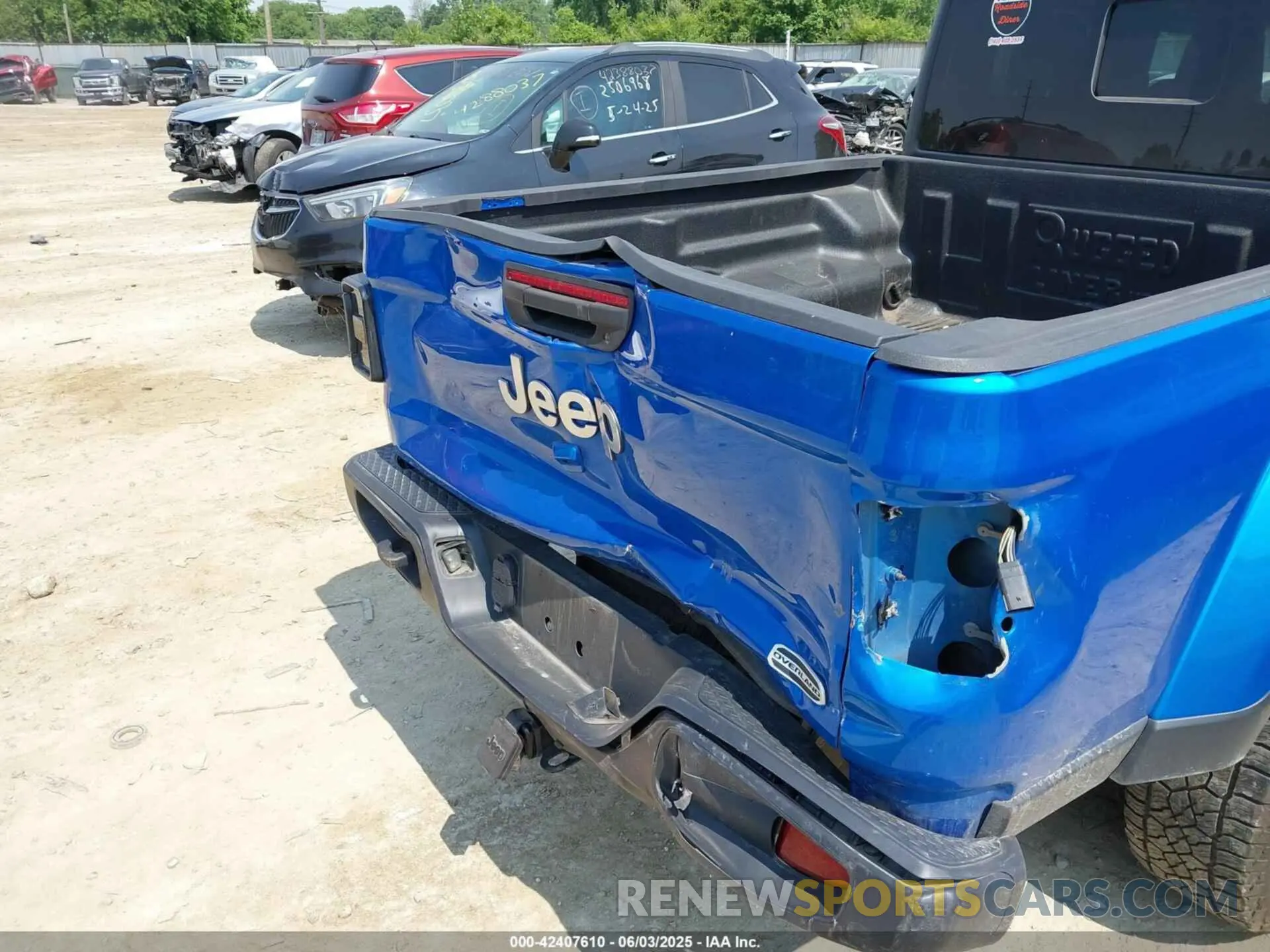 6 fotografías del automóvil dañado 1C6HJTFG2ML617322 JEEP GLADIATOR 2021
