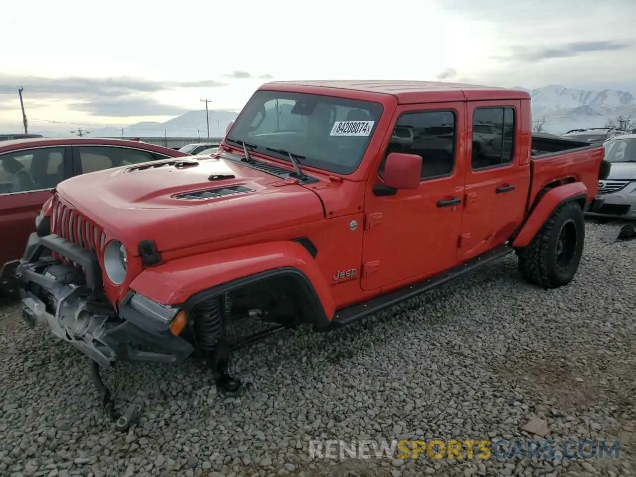 1 fotografías del automóvil dañado 1C6HJTFG4ML520672 JEEP GLADIATOR 2021