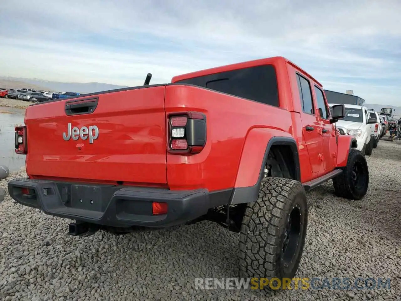 3 fotografías del automóvil dañado 1C6HJTFG4ML520672 JEEP GLADIATOR 2021